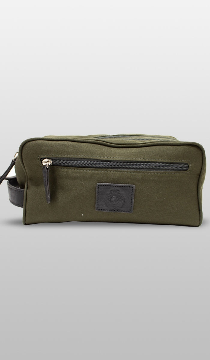 Necessaire Pendurar Lona/Nylon 2 Ziperes
