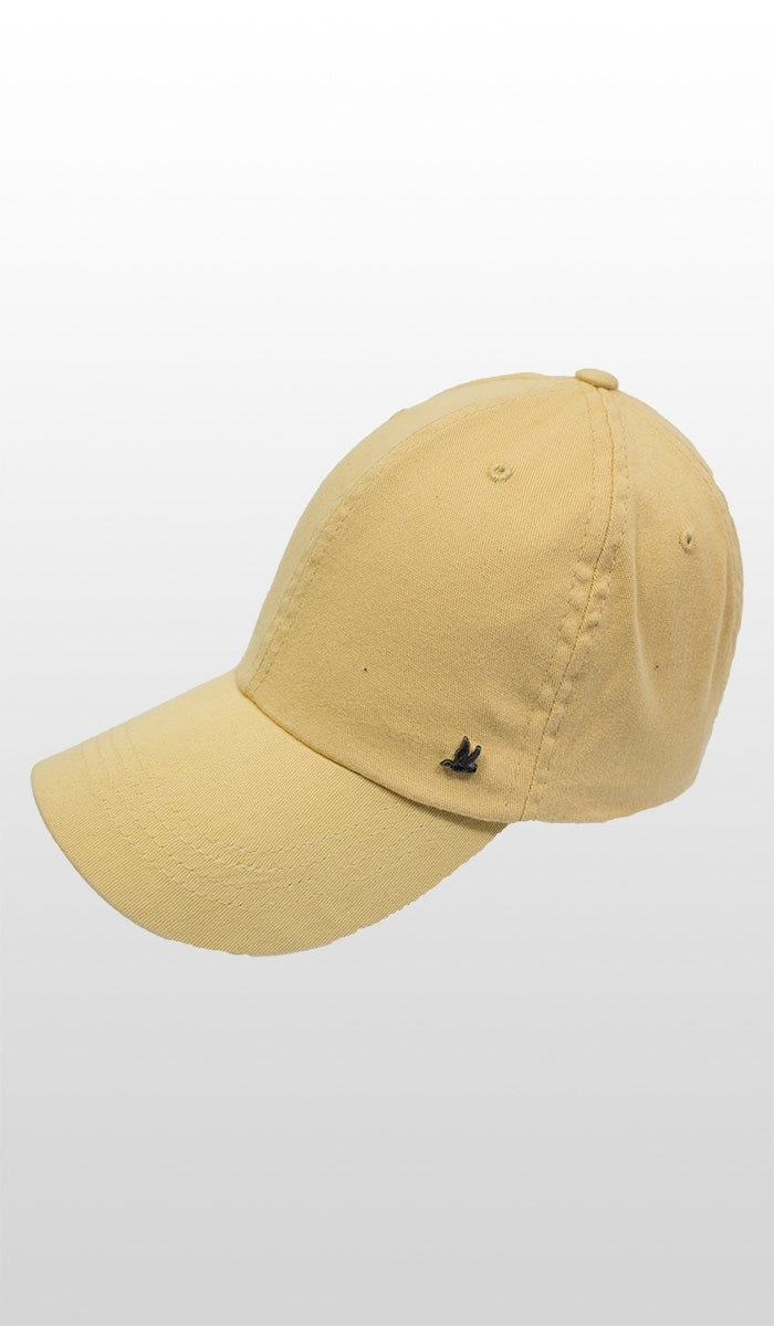 Boné De Sarja Com Pato E Fivela Em Metal