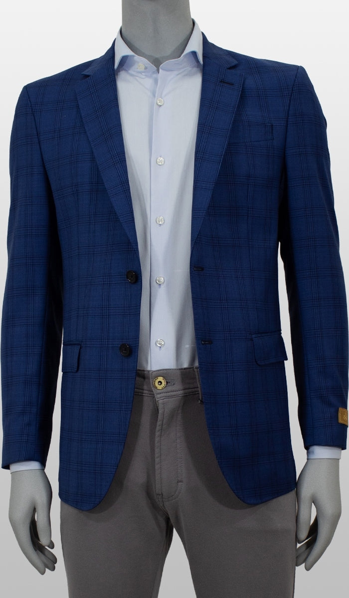 Paletó Sem Forro Xadrez Gold