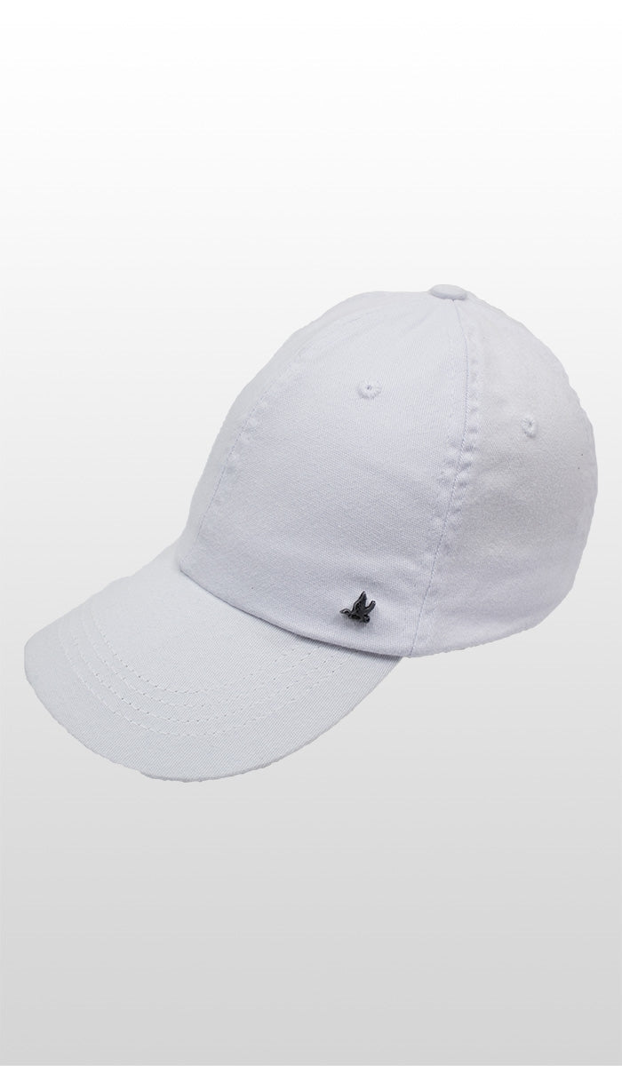 Boné De Sarja Com Pato E Fivela Em Metal